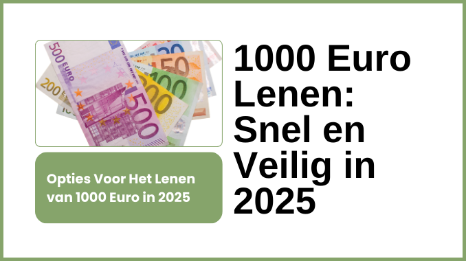 1000 Euro Lenen