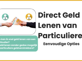 Direct Geld Lenen van Particulieren