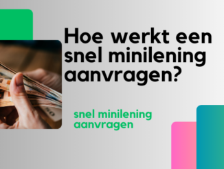 Hoe werkt een snel minilening aanvragen?