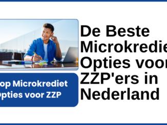 Microkrediet Opties voor ZZP